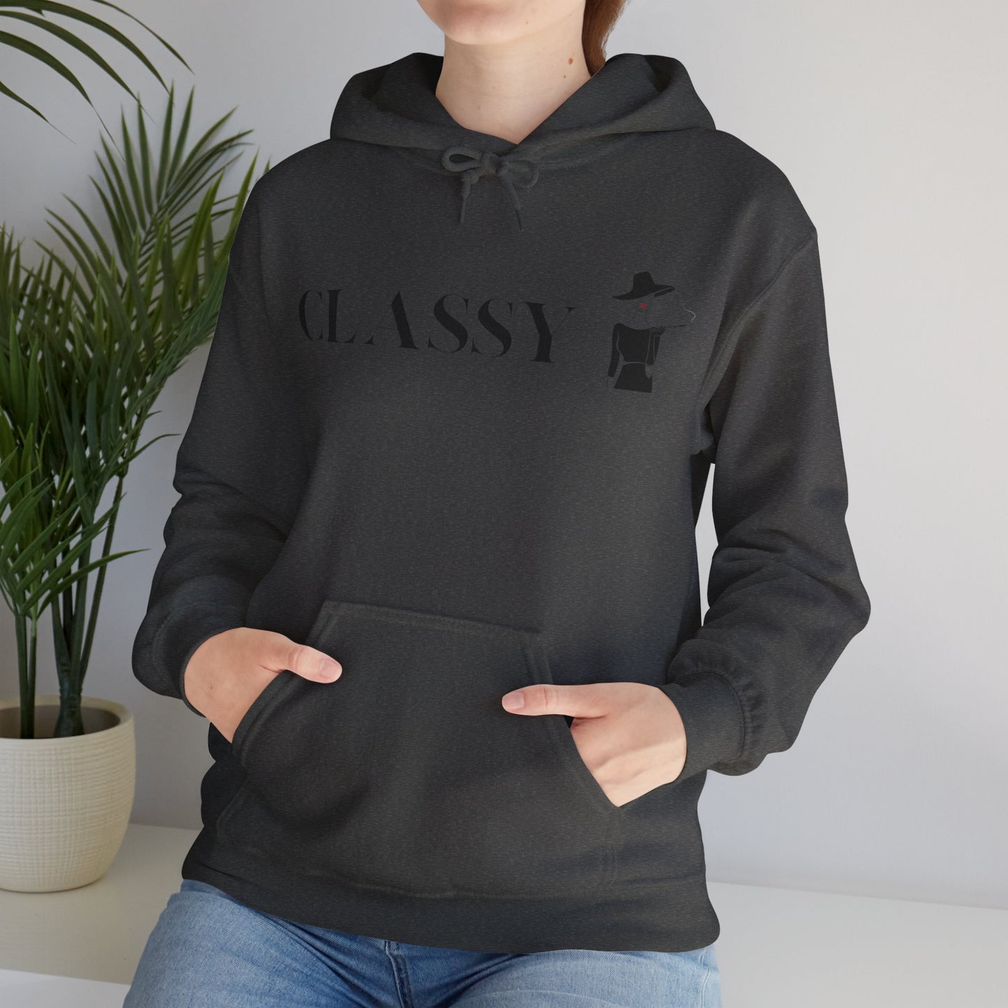 Classy (Heavy Blend™ Hooded Sweatshirt)