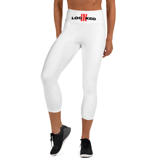 "Locked In" Yoga Capri Leggings