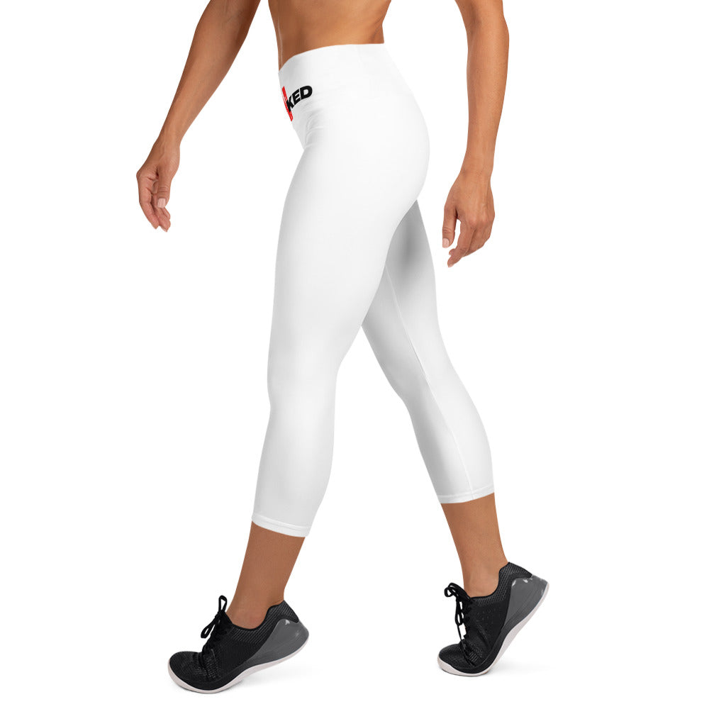 "Locked In" Yoga Capri Leggings