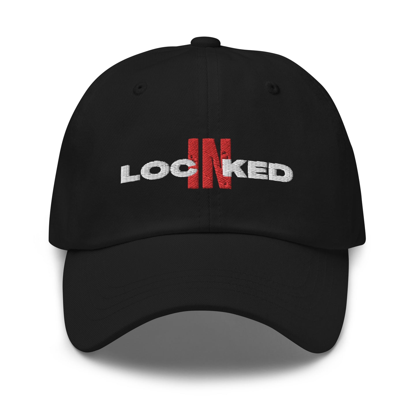 "Locked In" Dad hat