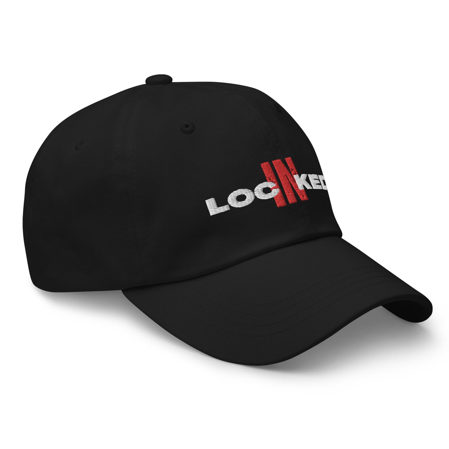 "Locked In" Dad hat