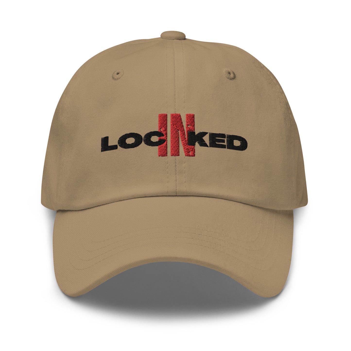 "Locked In" Dad hat