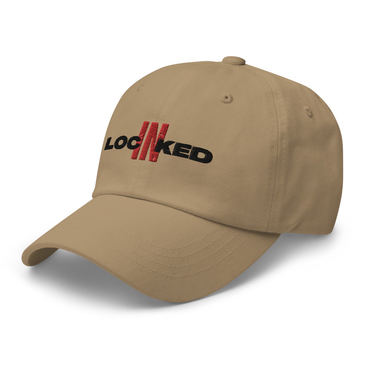 "Locked In" Dad hat