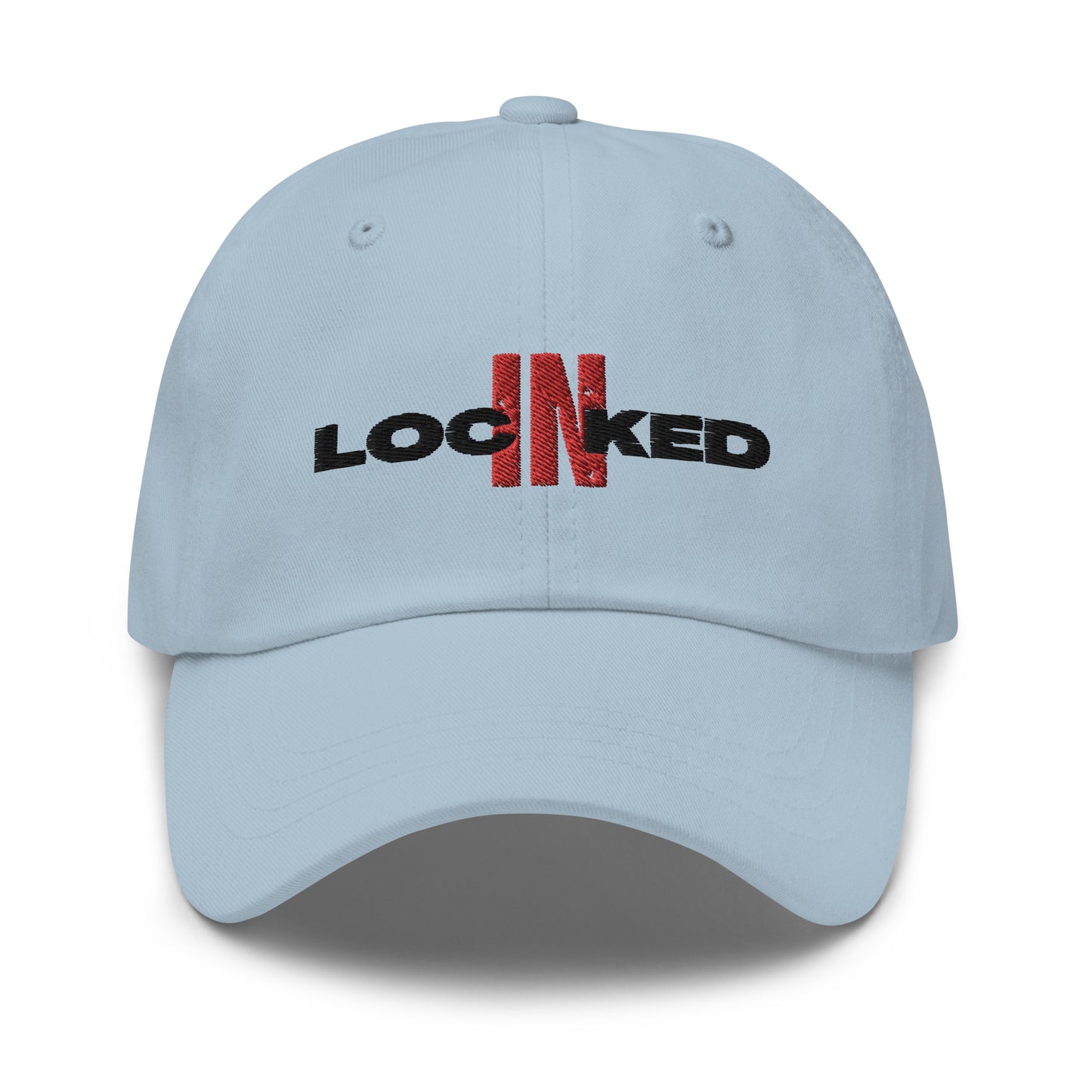 "Locked In" Dad hat