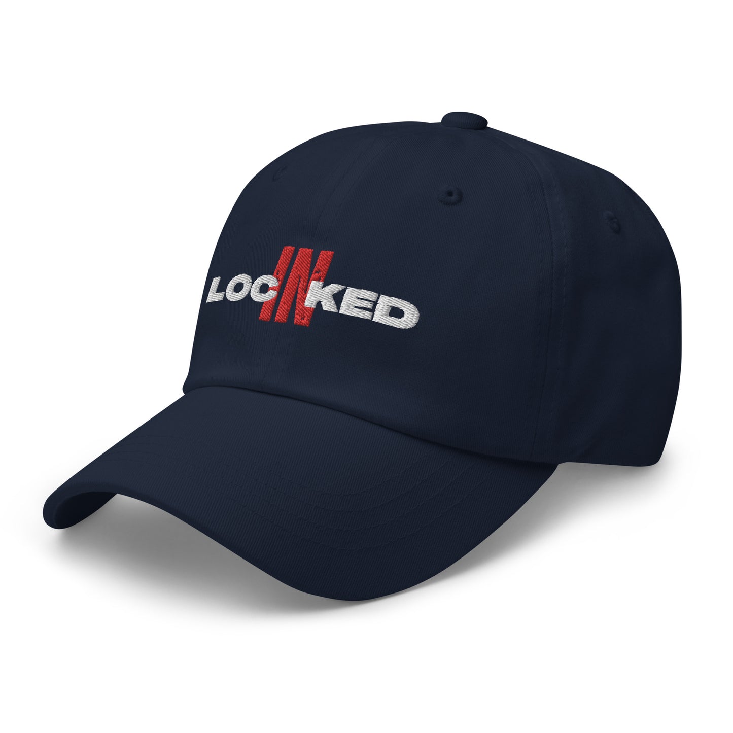 "Locked In" Dad hat