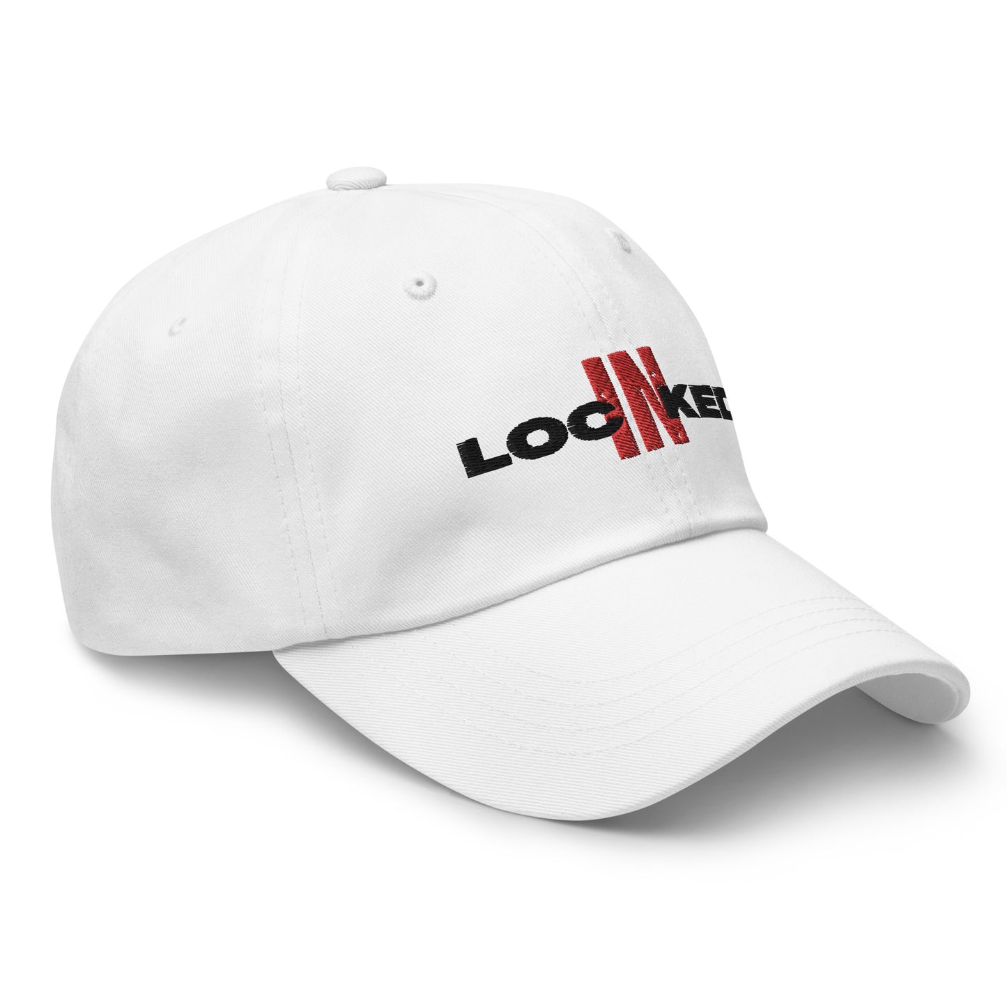 "Locked In" Dad hat