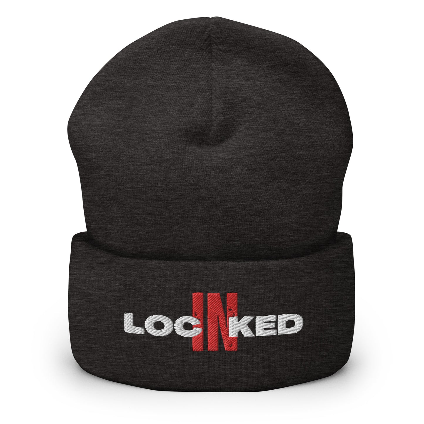 "Locked In" Cuffed Beanie