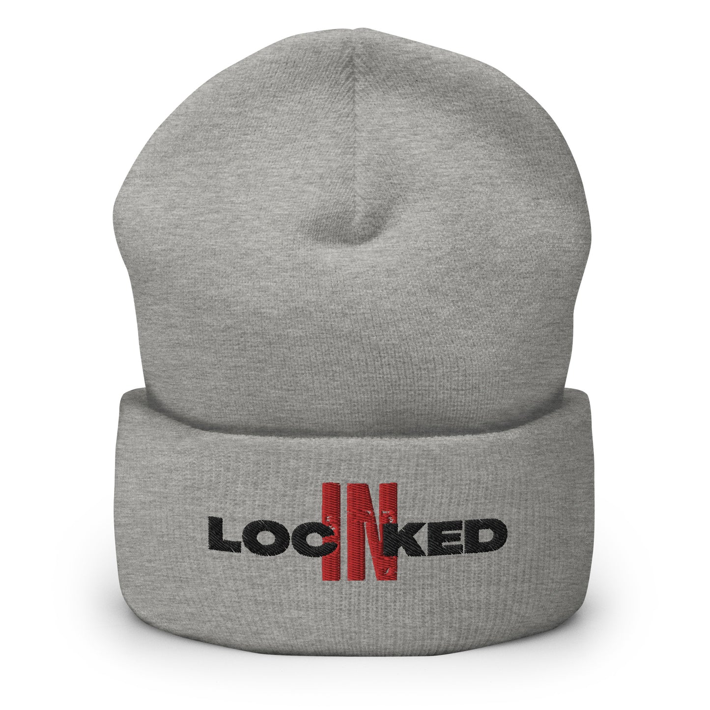 "Locked In" Cuffed Beanie