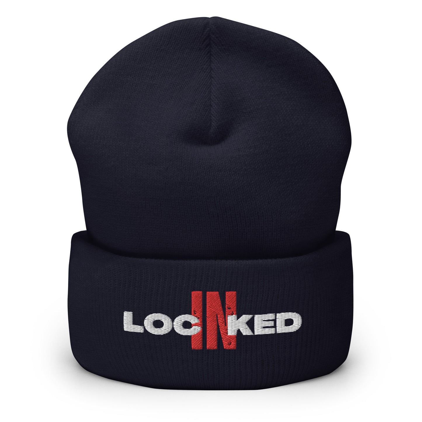 "Locked In" Cuffed Beanie