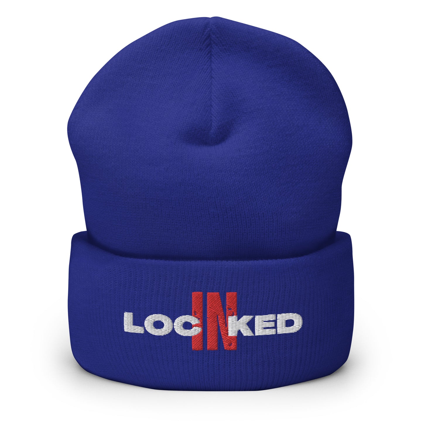 "Locked In" Cuffed Beanie