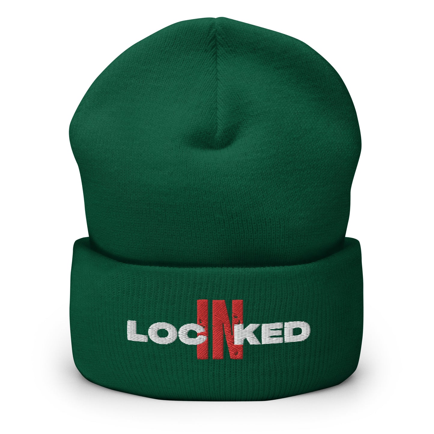 "Locked In" Cuffed Beanie