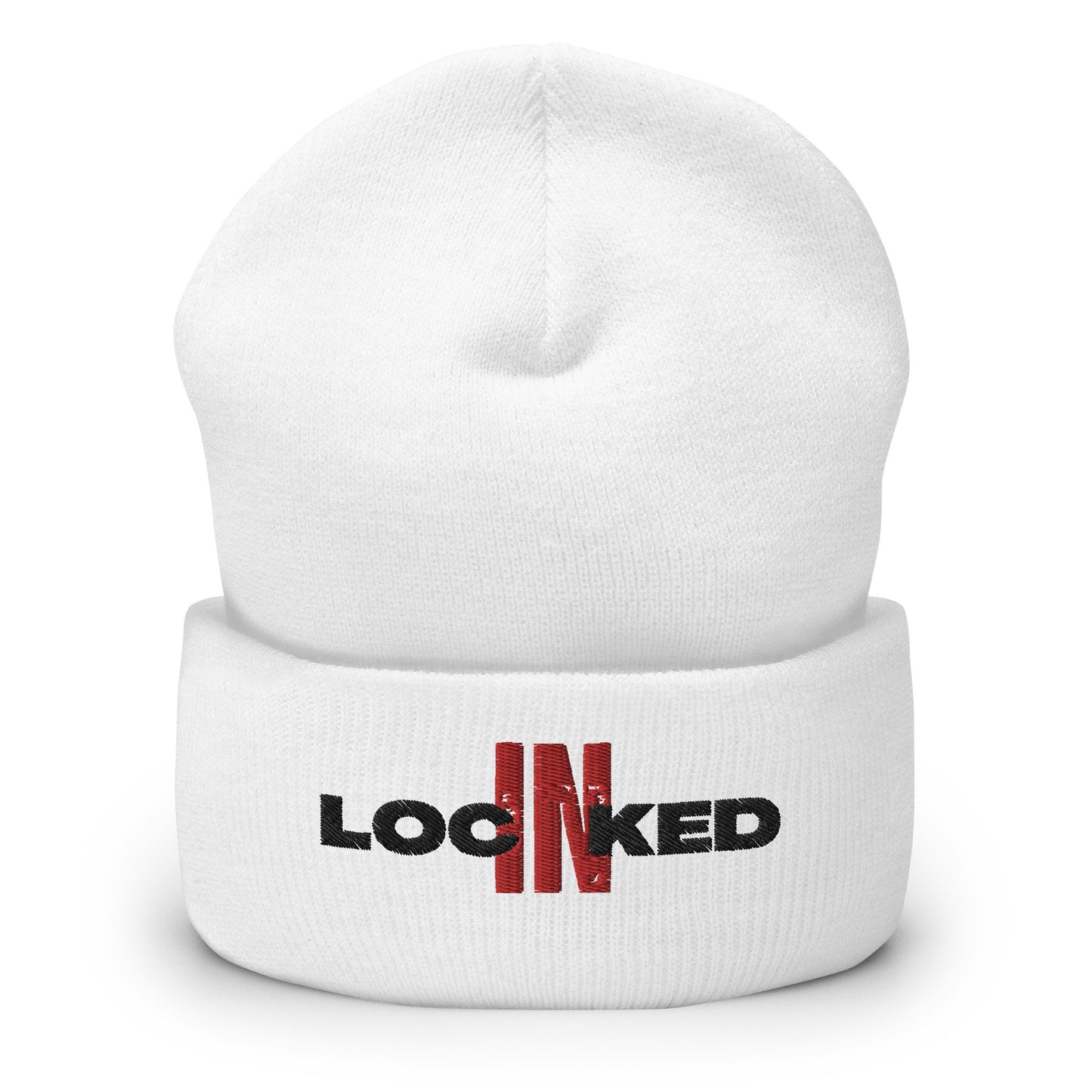 "Locked In" Cuffed Beanie