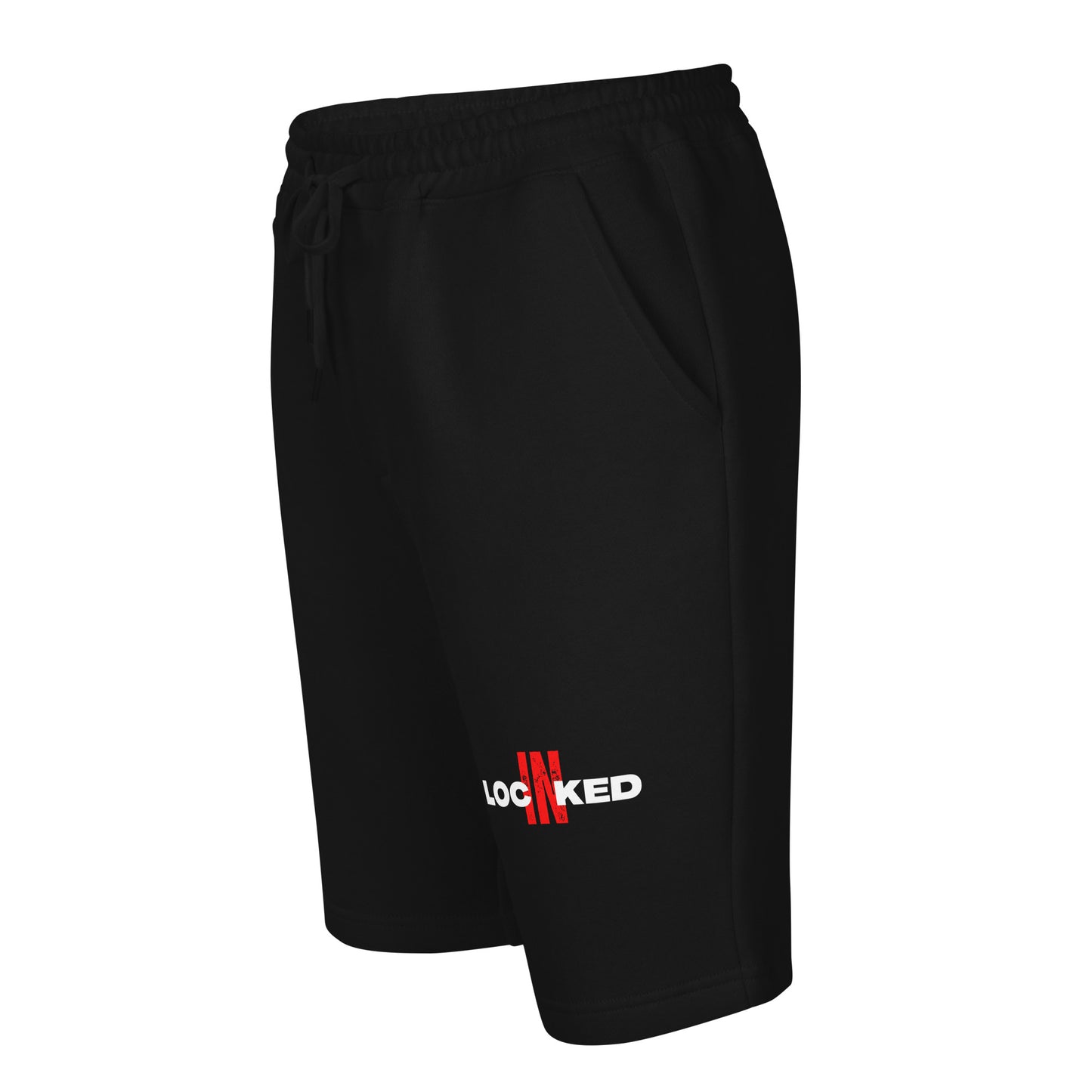 "Locked In" Men's fleece shorts