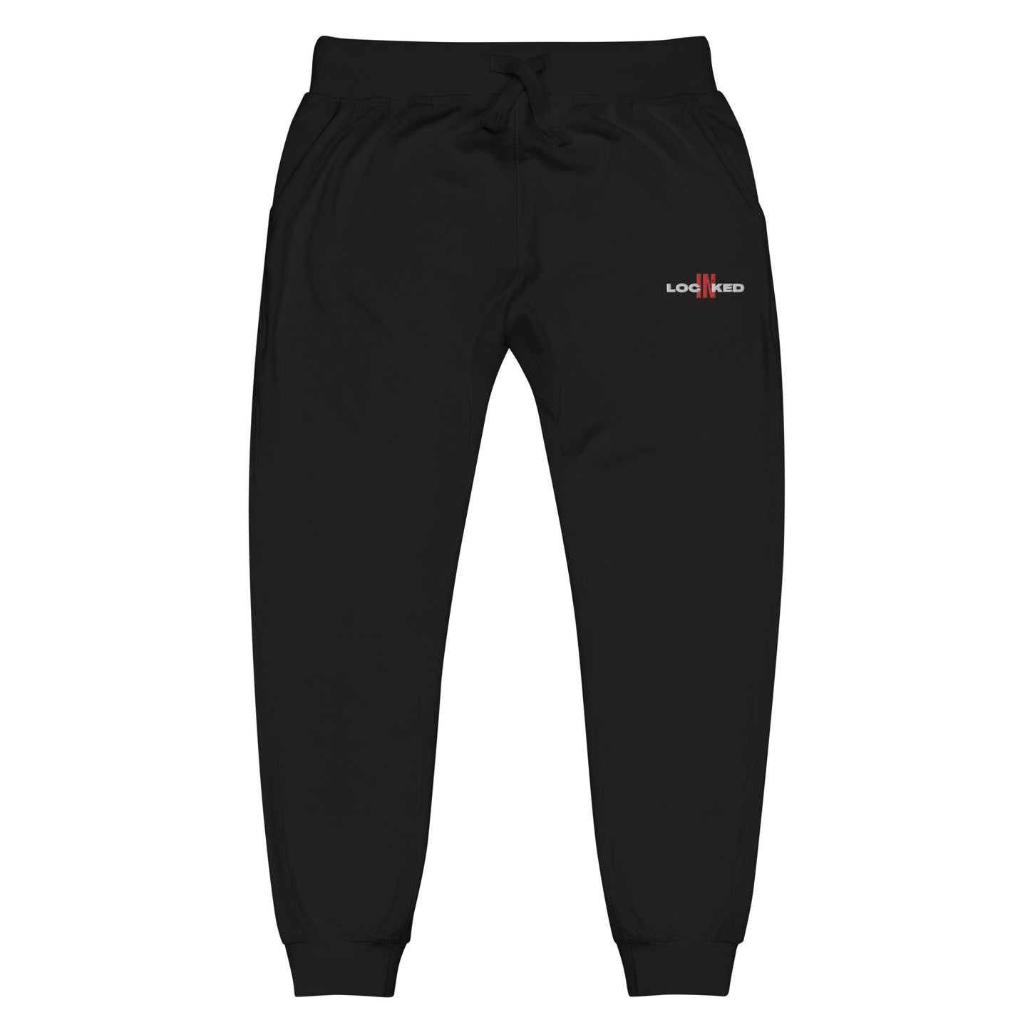 "Locked In" fleece sweatpants