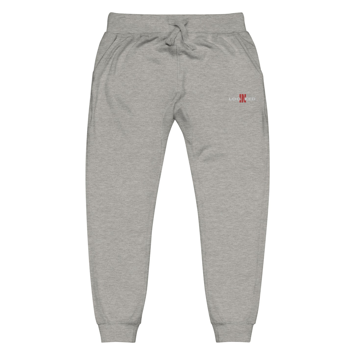 "Locked In" fleece sweatpants