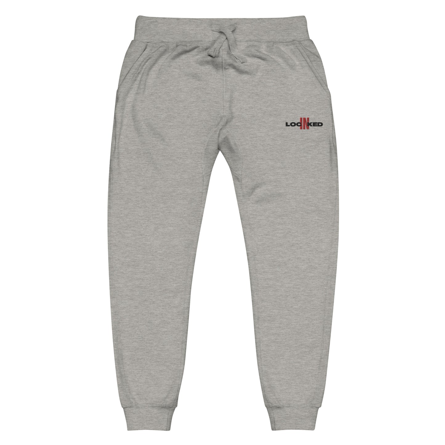 "Locked In" fleece sweatpants