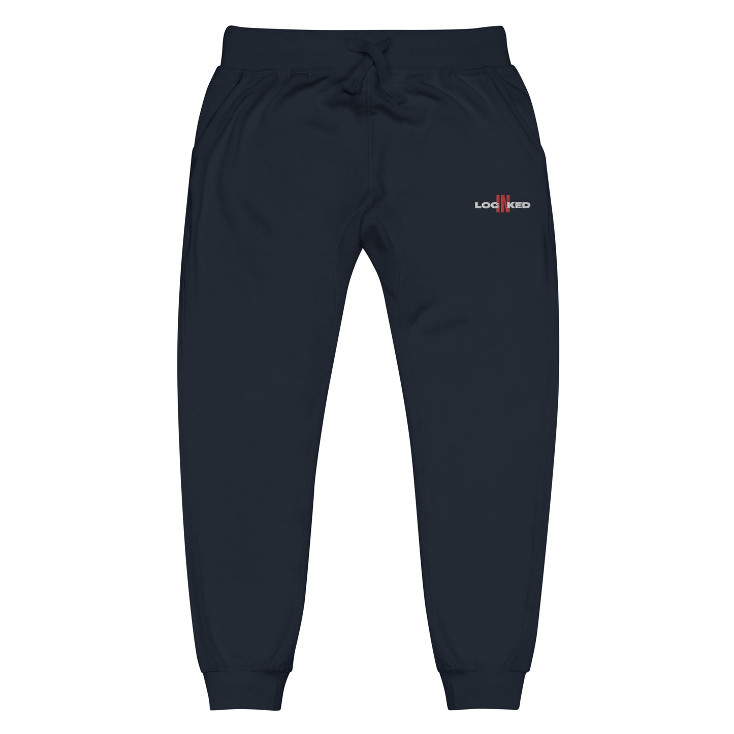 "Locked In" fleece sweatpants