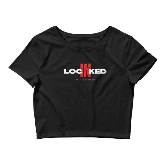 "Locked In" Women’s Crop Tee