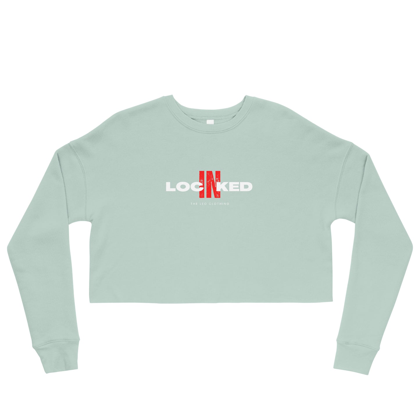 "Locked In" Crop Sweatshirt