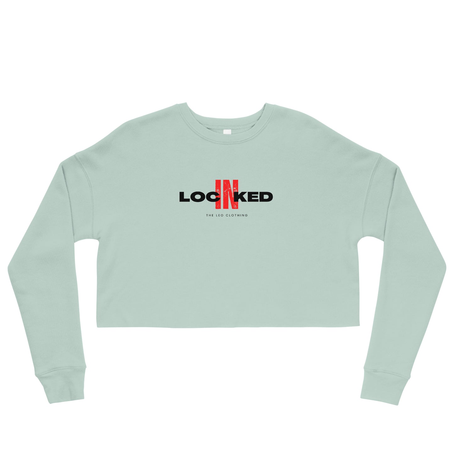 "Locked In" Crop Sweatshirt