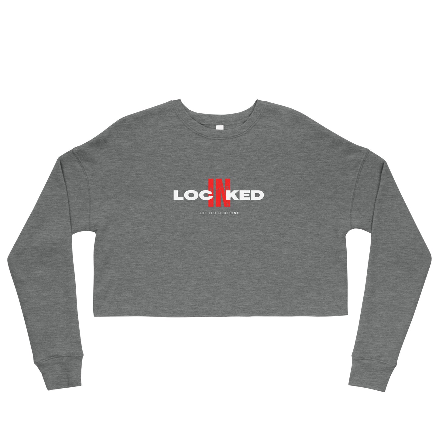 "Locked In" Crop Sweatshirt