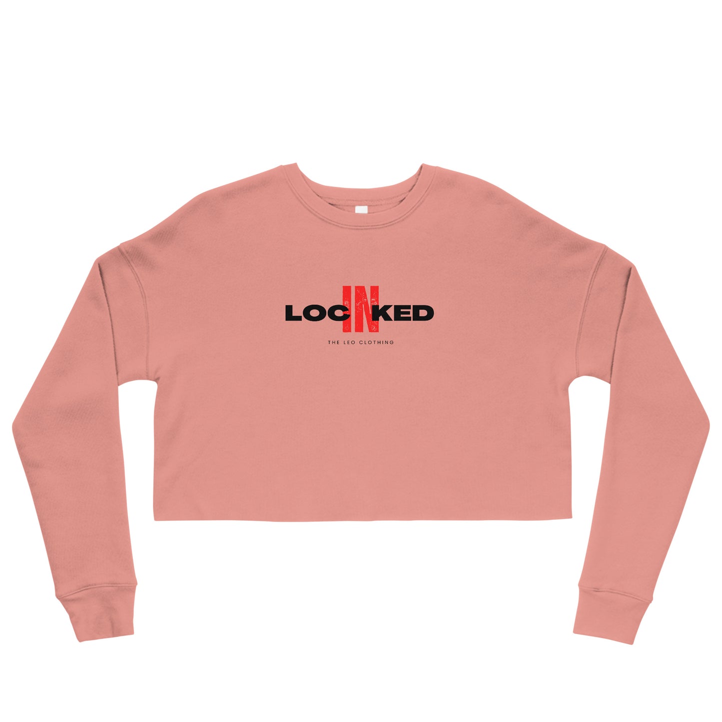 "Locked In" Crop Sweatshirt