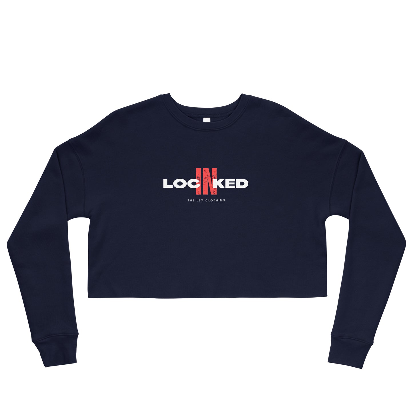 "Locked In" Crop Sweatshirt